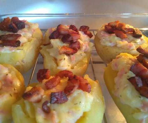 Batata recheada deliciosa