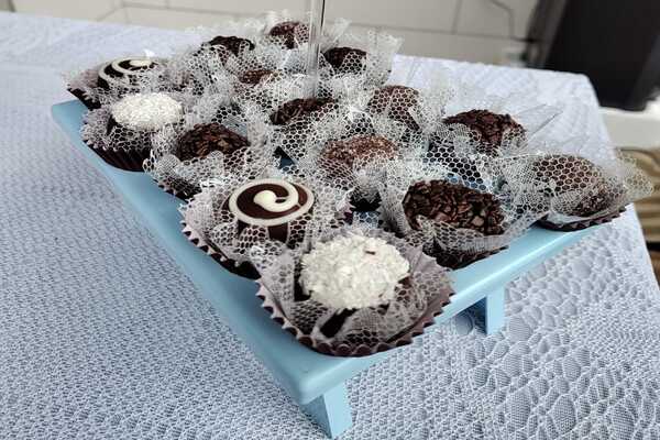 Bombons e docinhos variados para festa
