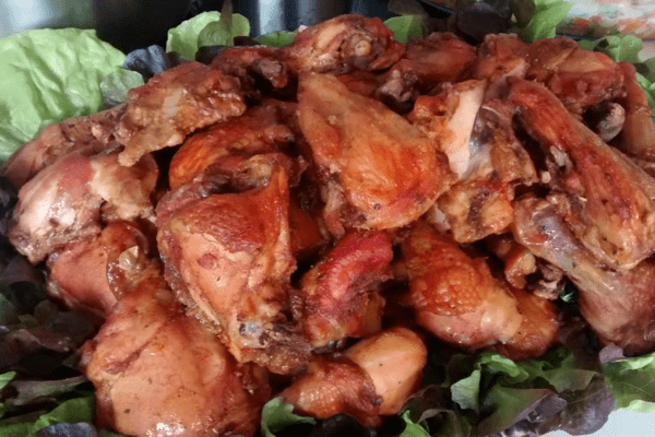 Coxa e Sobrecoxa de Frango Assadas