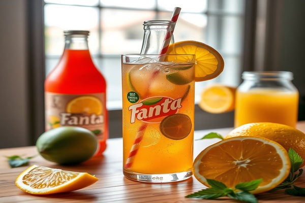 Fanta Caseira - Imagem gerada por IA via PicsArt