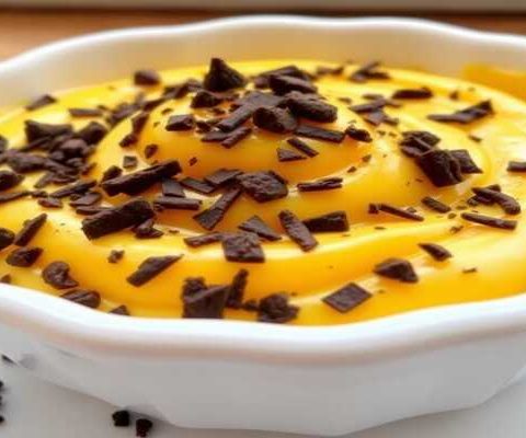 Mousse de maracujá - Imagem gerada por IA via plataforma PicsArt