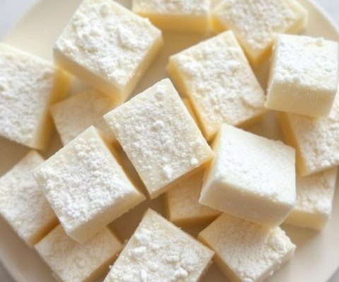 Doce de Leite Ninho em quadradinhos - Imagem gerada por IA no PicsArt