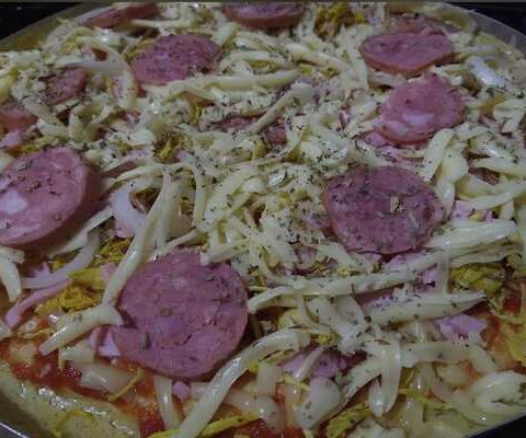 Pizza de Liquidificador maravilhosa