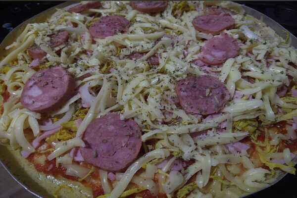 Pizza de Liquidificador maravilhosa